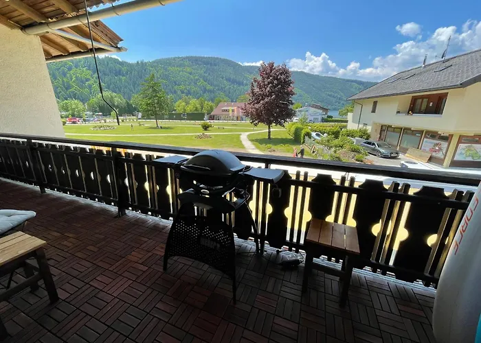 Appartamento Seewohnung Weiss Glanz